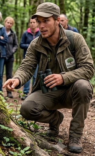Yann Le Roux, coordinateur terrain de Racines